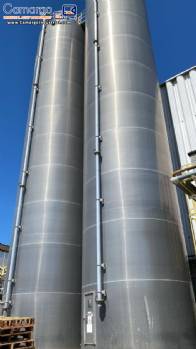 ZEPPELIN aluminum bulk storage tank silo 80 tons