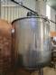 3,500 L stainless steel jacketed reactor tank