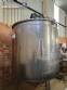 3,500 L stainless steel jacketed reactor tank