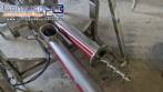 Maqinox stainless steel screw conveyor transfer silo