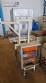 Stainless steel mixer with conveyor belt