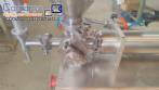 Semi-automatic filling machine for liquids and pasties with 1 nozzle