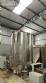 Stainless steel tank for storage and agitation, 2000 liters.