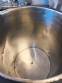 Stainless steel jacketed heating tank, 50 liters