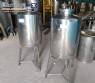 Stainless steel tank with 100 L capacity