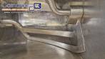 Stainless steel sigma mixer mixer 1,500 liters