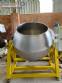 Bravaeco 500 liters stainless steel smooth tilting concrete mixer type drager