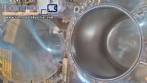 Hermetic reservoir tank in 316 stainless steel 600 liters