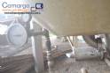 Insulated jacketed silo for storing glucose and fat, stainless steel interior, 15,000 liters.