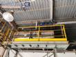 Gas-fired steam boiler with horizontal fire-tube burner Collins