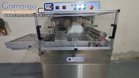 Stainless steel chocolate coating machine 450 mm FEPIR