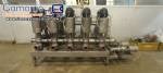 Alfa Laval / Tetra Pak stainless steel sanitary valve cluster for dairy products, milk, and beverages