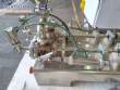 Stainless steel benchtop filling machine for liquids and viscous products