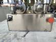 Stainless steel benchtop filling machine for liquids and viscous products
