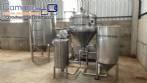Incal stainless steel jacketed emulsifying processor 500 liters