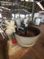 Carbon steel hook mixer machine 300 kg