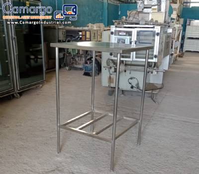 Stainless steel table 800 mm x 800 mm