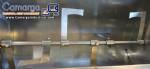 Stainless steel horizontal paddle mixer