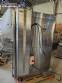 Programmable turbo oven in stainless steel, gas-powered.