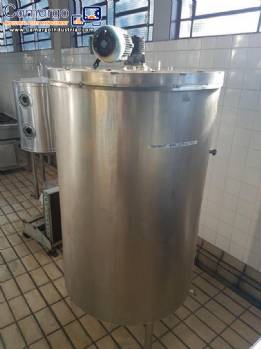 Mixer tank in stainless steel 800 L