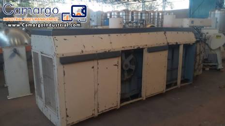 Continuous oven for wafer production Haas