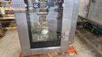Programmable turbo oven in stainless steel, gas-powered.