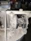 Polymer mixing tank with stainless steel shaft and diaphragm pump, 300 liters.