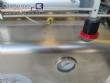 Countertop stainless steel filling machine for liquids and viscous liquids