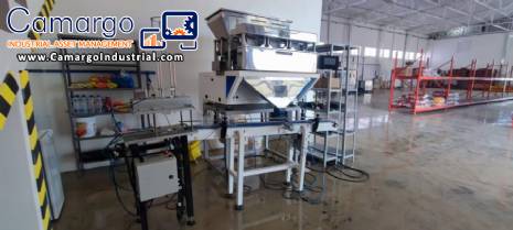 JCV Engemaq dosing and sealing machine for cups, bottles and jars