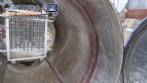 Stainless steel horizontal pressure vessel