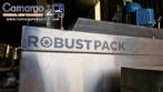 Labeling machine with steam sleeve tunnel and bottle baler