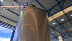 Stainless steel 304L jacketed mixing reactor tank, 5,000 liters, year 2020, Plurinox