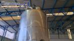Stainless steel 304L jacketed mixing reactor tank, 5,000 liters, year 2020, Plurinox