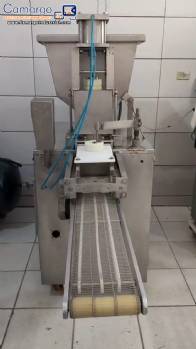 Sampafi stainless steel hamburger forming machine, 45 units per minute.