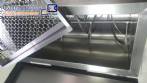 Stainless steel ribbon blender mixer for powders, 50 liters.