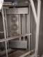 Double trolley rotary oven in stainless steel, Marcepan, pellet heating.