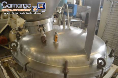 170 liter stainless steel reactor