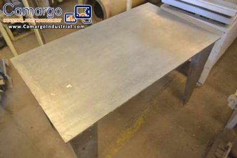 Stainless steel cooling table for sweets