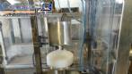 Stainless steel filling machine for beer liquids in Brabeer bottles