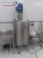 Continuous ice cream and a�a� producer with Lupafrio crusher and syrup mixer