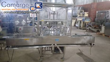 Filling machine with 6 nozzles Conserli Filling machine with 6 nozzles Conserli