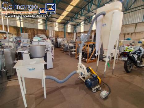 Hammer mill for micronized grinding Vieira 5 CV Hammer mill for micronized grinding Vieira 5 CV