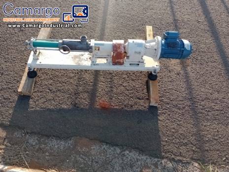 Netzsch 1.5 HP helical positive pump Netzsch 1.5 HP helical positive pump