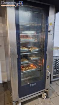 Prática stainless steel combination oven, 20 trays. Prática stainless steel combination oven, 20 trays.