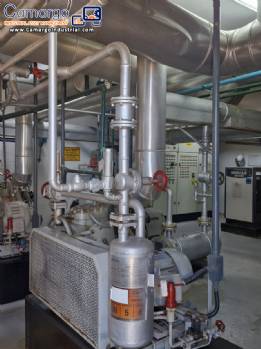Sabroe Schulz compressors, Nash KSB vacuum pumps, air tanks and cooling towers. Sabroe Schulz compressors, Nash KSB vacuum pumps, air tanks and cooling towers.