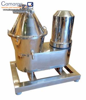Stainless steel centrifugal separator/cream separator ECO 5+ Revisa Centri for skimming and standardizing milk and dairy products. Stainless steel centrifugal separator/cream separator ECO 5+ Revisa Centri for skimming and standardizing milk and dairy products.