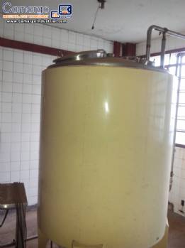 Tanks for ice cream maturation Tanks for ice cream maturation