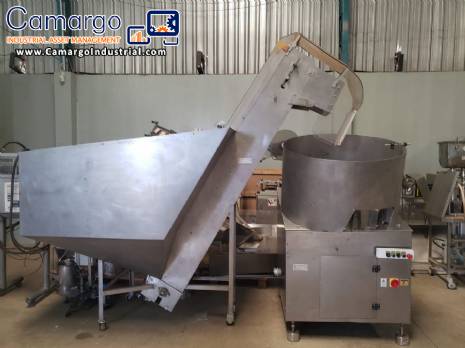 Tecman stainless steel bottle feeder positioner Tecman stainless steel bottle feeder positioner