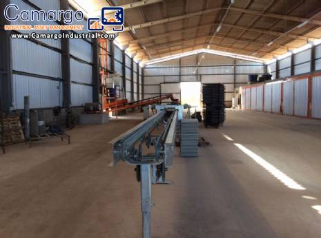 Vortex machine for making concrete tiles Vortex machine for making concrete tiles